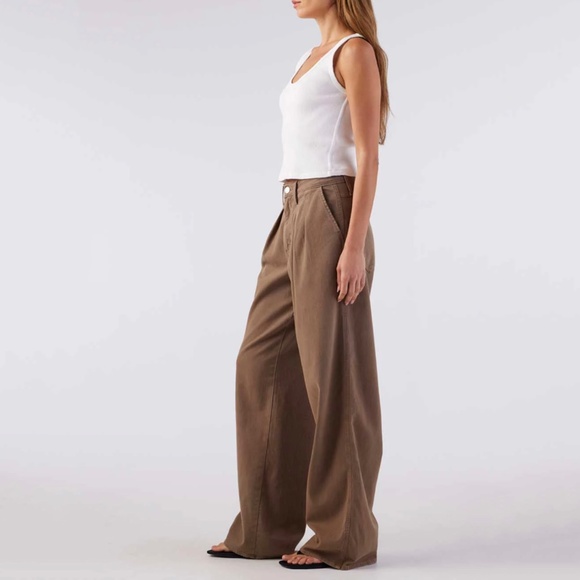 NWT AMO Sheryl Trouser in Coffee Size 26 - Picture 2 of 13